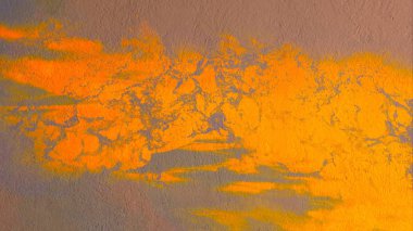 Metin için yeri olan boya lekeleriyle soyut arkaplan