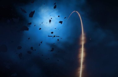 Soyut alan koyu arka plan  