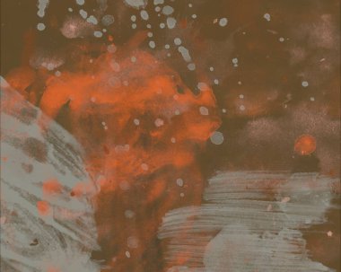 grunge desensoyut suluboya darbeleri ve lekeleri