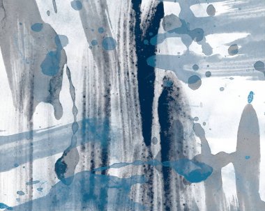 grunge desensoyut suluboya darbeleri ve lekeleri