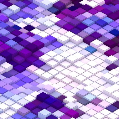 3 boyutlu illüstrasyon. Web modern fon. Renkli desen. Soyut geometrik şekiller. arkaplan.