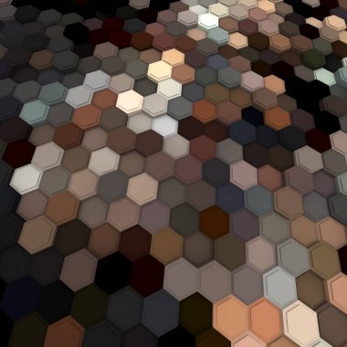 renkli geometrik arka plan, 3d hacim sanat