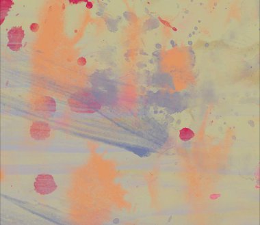 Metin için yeri olan boya lekeleriyle soyut arkaplan