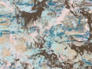 metin için alan ile arka planda soyut renkli lekeler