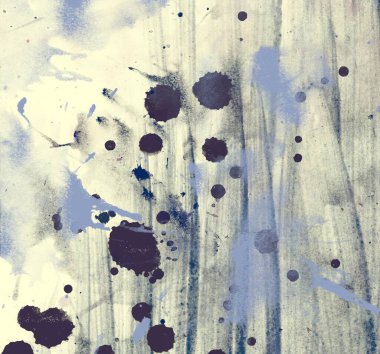 grunge desensoyut suluboya darbeleri ve lekeleri