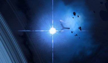 Soyut alan koyu arka plan  