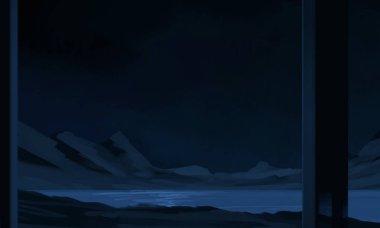 Soyut alan koyu arka plan  