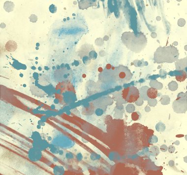 grunge desensoyut suluboya darbeleri ve lekeleri