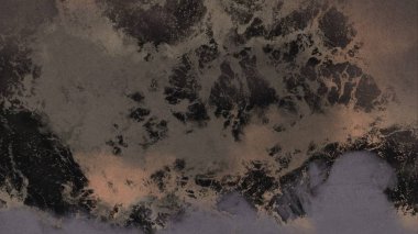 Metin için yeri olan boya lekeleriyle soyut arkaplan