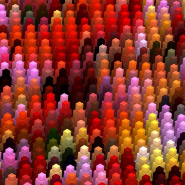 Renkli desenli soyut arkaplan