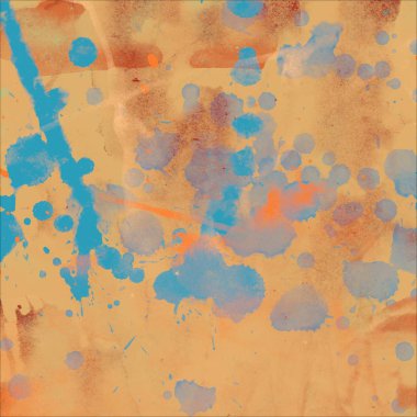 grunge desensoyut suluboya darbeleri ve lekeleri