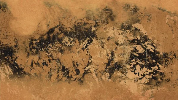 Metin için yeri olan boya lekeleriyle soyut arkaplan