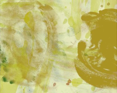 grunge desensoyut suluboya darbeleri ve lekeleri