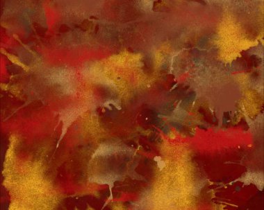 grunge desensoyut suluboya darbeleri ve lekeleri