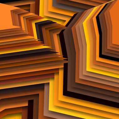 3 boyutlu illüstrasyon. Web modern fon. Renkli desen. Soyut geometrik şekiller. arkaplan.