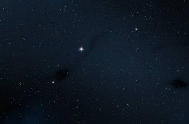 2d illüstrasyon. Derin geniş alan. Yıldızlar, gezegenler ve uydular. Çeşitli bilim kurgu yaratıcı fon. Uzay sanatı. Uzaylı güneş sistemleri. Gerçekçi arka plan 