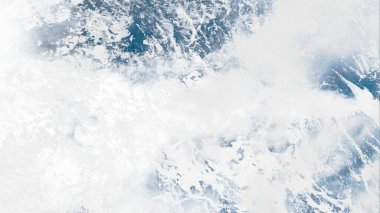 Metin için yeri olan boya lekeleriyle soyut arkaplan