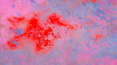 Metin için yeri olan boya lekeleriyle soyut arkaplan