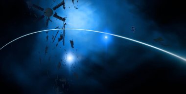 parlaklık ile renkli soyut gökyüzü arka plan