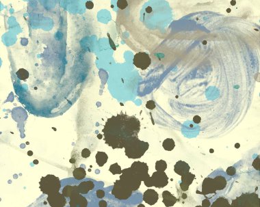 grunge desensoyut suluboya darbeleri ve lekeleri