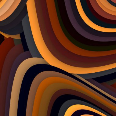 3 boyutlu illüstrasyon. Web modern fon. Renkli desen. Soyut geometrik şekiller. arkaplan.