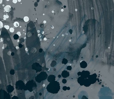 grunge desensoyut suluboya darbeleri ve lekeleri