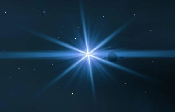 Kosmos Astronomi Bakgrund Universum — Stockfoto