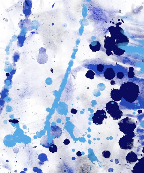 abstract watercolor strokes and stains in grunge pattern