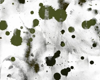 Metin için yeri olan boya lekeleriyle soyut arkaplan