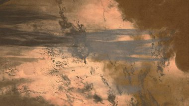 Metin için yeri olan boya lekeleriyle soyut arkaplan