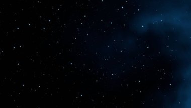 2d illüstrasyon. Derin geniş alan. Yıldızlar, gezegenler ve uydular. Çeşitli bilim kurgu yaratıcı fon. Uzay sanatı. Uzaylı güneş sistemleri. Gerçekçi arka plan 