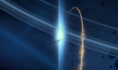 parlaklık ile renkli soyut gökyüzü arka plan