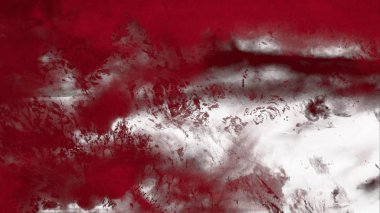 Metin için yeri olan boya lekeleriyle soyut arkaplan