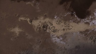 Metin için yeri olan boya lekeleriyle soyut arkaplan