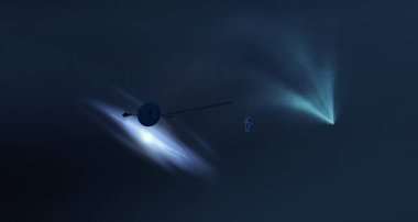 parlaklık ile renkli soyut gökyüzü arka plan