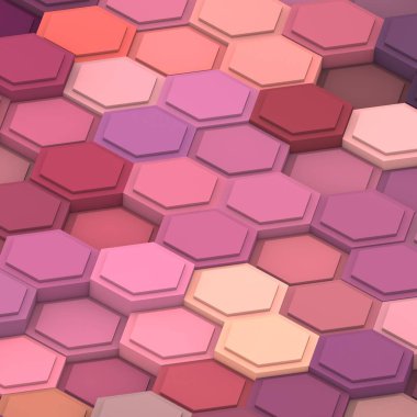 3 boyutlu illüstrasyon. Web modern fon. Renkli desen. Soyut geometrik şekiller. arkaplan.