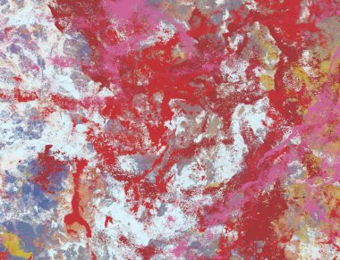 Arkaplanda soyut renkli lekeler