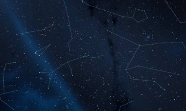 parlaklık ile renkli soyut gökyüzü arka plan