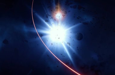 Soyut alan koyu arka plan  