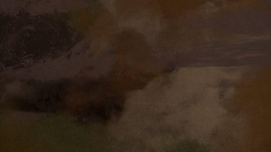 Metin için yeri olan boya lekeleriyle soyut arkaplan