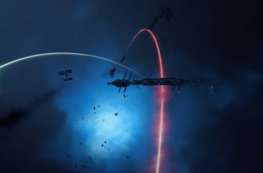 Soyut alan koyu arka plan  