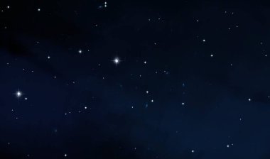 2d illüstrasyon. Derin geniş alan. Yıldızlar, gezegenler ve uydular. Çeşitli bilim kurgu yaratıcı fon. Uzay sanatı. Uzaylı güneş sistemleri. Gerçekçi arka plan 