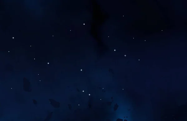 Illüstrasyon Gerçekçi Yıldız Deseni Arka Planı Yıldızlararası Uzayı Boşaltın Parlak — Stok fotoğraf