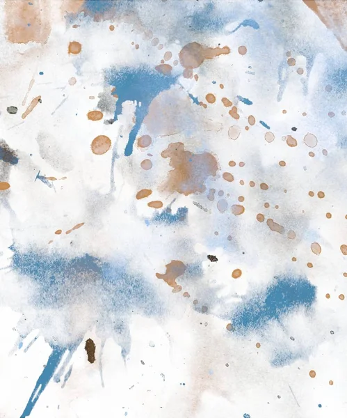 Abstract Watercolor Strokes Stains Grunge Pattern — Stock Photo, Image