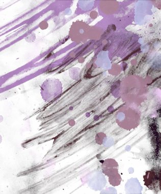 Metin için yeri olan boya lekeleriyle soyut arkaplan