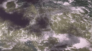 Metin için yeri olan boya lekeleriyle soyut arkaplan