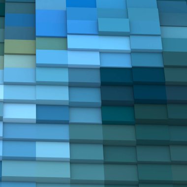 3 boyutlu illüstrasyon. Web modern fon. Renkli desen. Soyut geometrik şekiller. arkaplan.