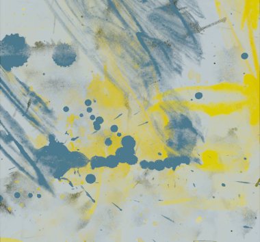 grunge desensoyut suluboya darbeleri ve lekeleri