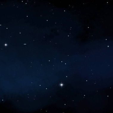 2d illüstrasyon. Derin geniş alan. Yıldızlar, gezegenler ve uydular. Çeşitli bilim kurgu yaratıcı fon. Uzay sanatı. Uzaylı güneş sistemleri. Gerçekçi arka plan 