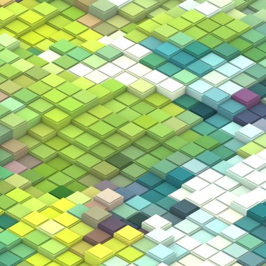 3 boyutlu illüstrasyon. Web modern fon. Renkli desen. Soyut geometrik şekiller. arkaplan.